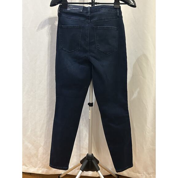 NWT Talbots Flawless Slimming High Rise Ankle Jegging Women's size 6 Red Stripe - Picture 4 of 6